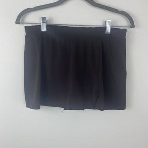 Swimsuit skirt bottoms size 10 color brown